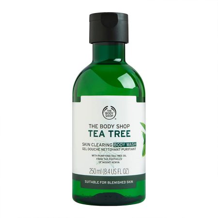 ژل شستشوی درخت چای بادی شاپ اصل انگلیس The Body shop Tea Tree Skin Clearing 250ml