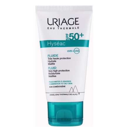 کرم ضدافتاب هیسه آک اوریاژ برای پوست های چرب و مختلط Uriage Hyseac Fluide Face sunscreen SPF50 for Oily to Combination Skin 50ml