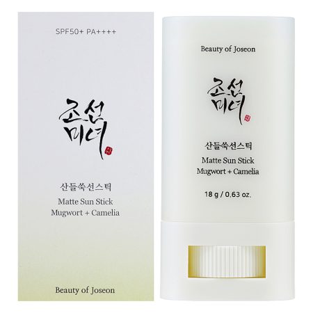 ضد آفتاب استیکی مات کننده بیوتی آف جوسان Beauty Of Joseon Matte Sun Stick Mugwort+Camelia SPF 50+ PA++++ 18g