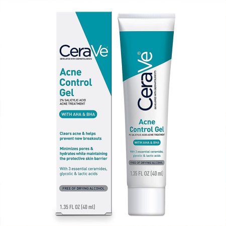 ژل آبرسان ضد جوش و آکنه سراوی حاوی سالیسیلیک اسید CeraVe Acne Control Gel With AHA & BHA For Acne Prone Skin 40ml