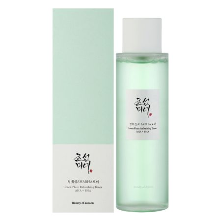 تونر آبرسان AHA و BHA شاداب کننده و جوانساز پوست بیوتی اف جوسان Beauty of Joseon Green Plum Refreshing Toner AHA + BHA 150ml
