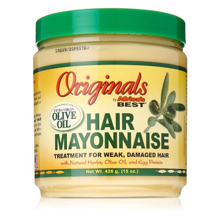 ماسک مایونز موهای فر آفریکاز بست Africas Best Orig Hair Mayonnaise Mask 426g