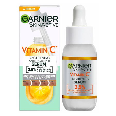 سرم ضد لک و روشن کننده ویتامین سی گارنیر Garnier Bright Complete Vitamin C Booster Serum 30ML