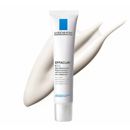 کرم ضد جوش افکلار کا پلاس لاروش پوزای La Roche Posay Effaclar K+ Oily Skin Renovating Care 40ml