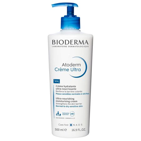 کرم مرطوب کننده و تغذیه کننده صورت و بدن اتودرم بایودرما مناسب پوست خشک Bioderma Atoderm Cremes Day Cream