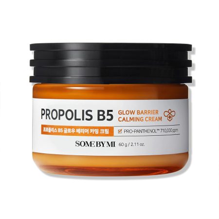 کرم درخشان و تسکین کننده سد دفاعی پروپولیس سام بای می SOME BY MI Propolis B5 Glow Barrier Calming Cream 60g