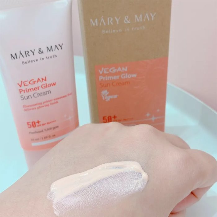 ضد آفتاب پرایمر گلو مری اند می Mary & May Vegan Primer Glow Sun Cream